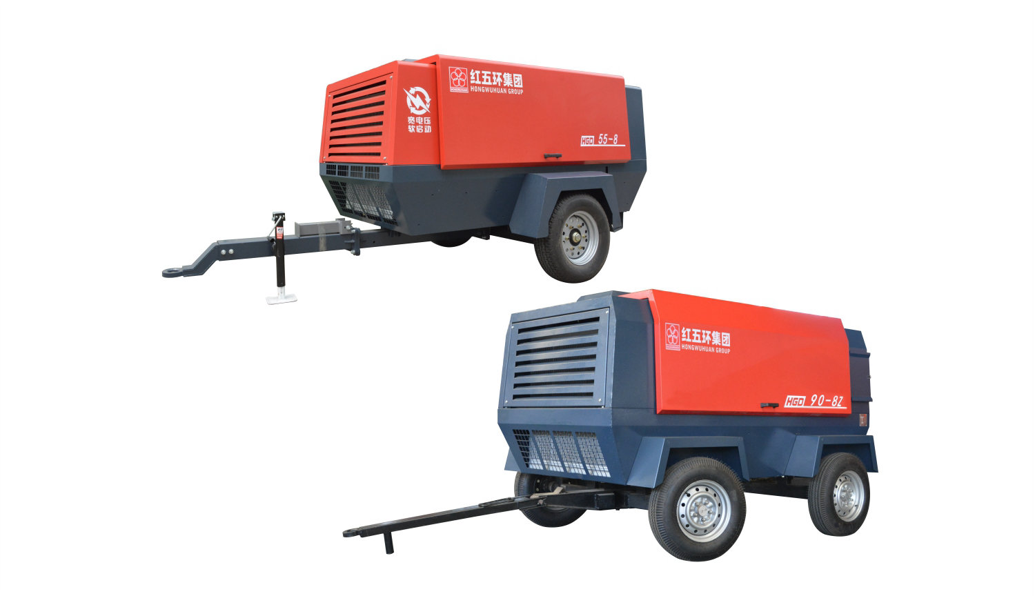 電驅(qū)-小型移動空壓機系列 HGD75、HGD90 電移